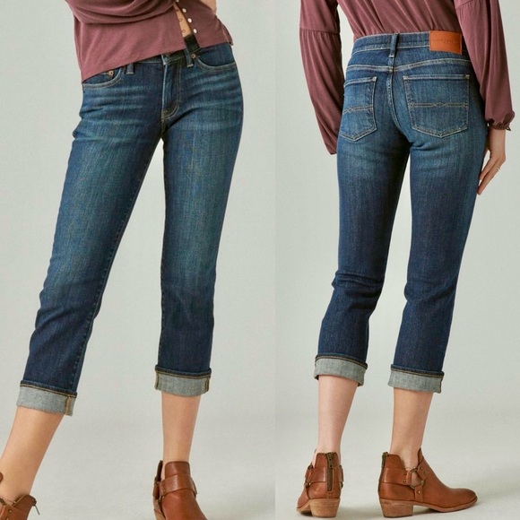 Lucky Brand Denim - Lucky brand sweet crop straight cropped jean ❤️